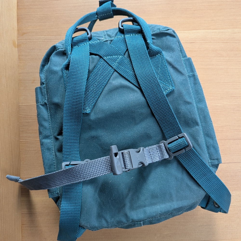 Kånken Mini Blue Backpack - Picture 2 of 6